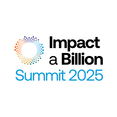 Impact a Billion Summit version black and blue