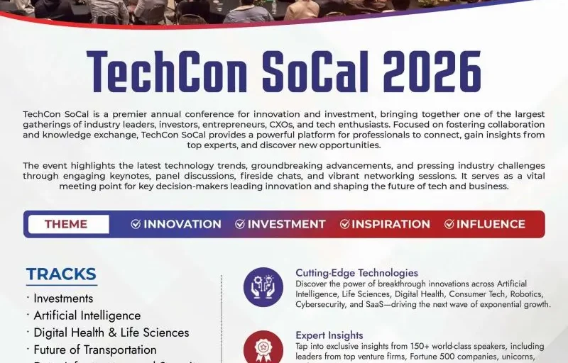 TechCon Socal 2026 INVESTMENT