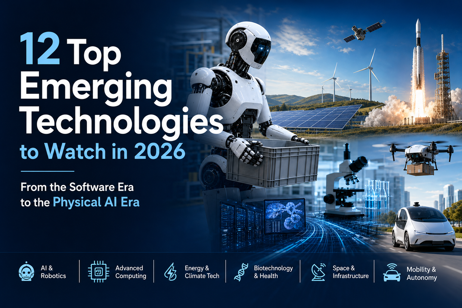 12 Top Emerging Technologies to Watch in 20261
