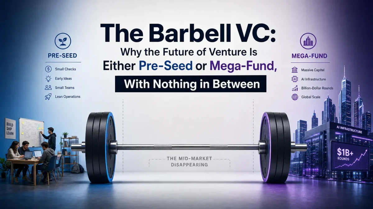 Why the Future of Venture Is Either Pre-Seed or Mega-Fund, With Nothing in Between