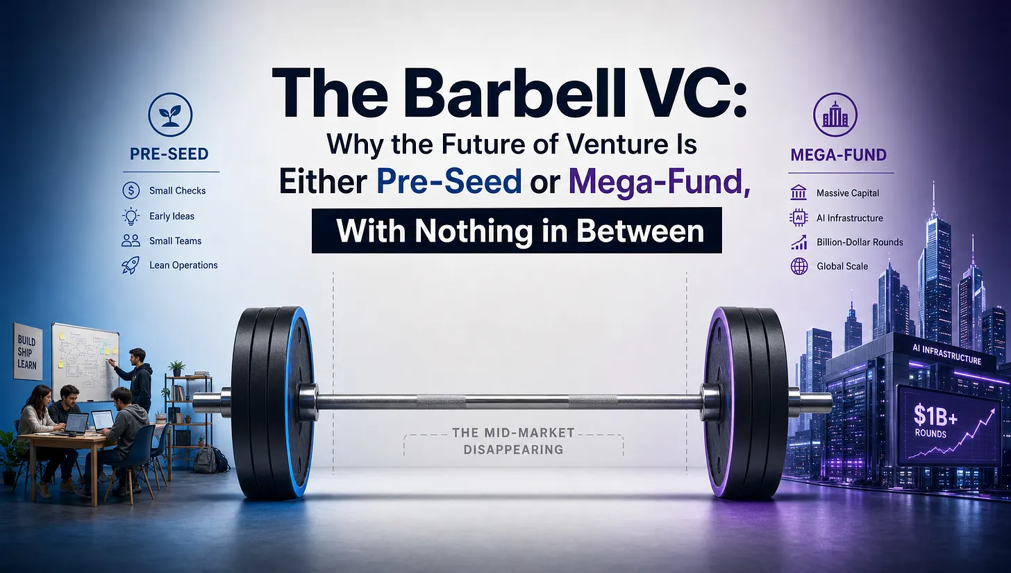 Why the Future of Venture Is Either Pre-Seed or Mega-Fund, With Nothing in Between